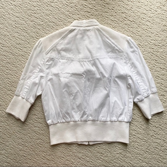 Forever 21 White Mid Sleeve Lightweight Jacket - Picture 2 of 2